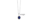 ketting met hanger - ORAGE | zilver_