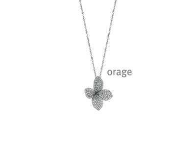 ketting met hanger - ORAGE | zilver