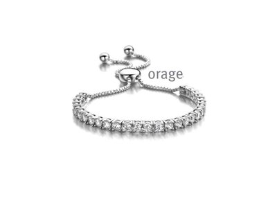 armband - ORAGE | zilver