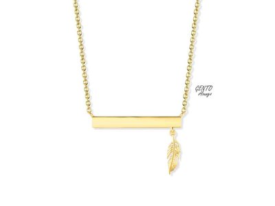 ketting met hanger - GENTO | plaque