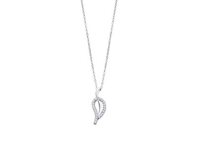 ketting met hanger - LOTUS | zilver