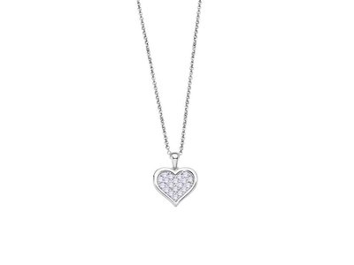ketting met hanger - LOTUS | zilver