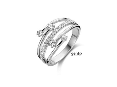 ring - GENTO | zilver