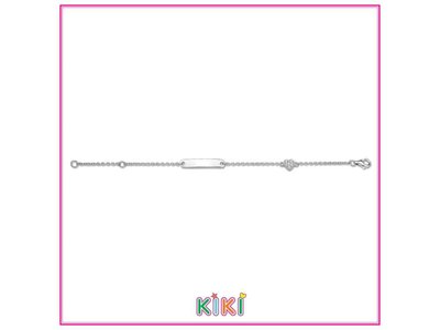 armband kids - KIKI | zilver