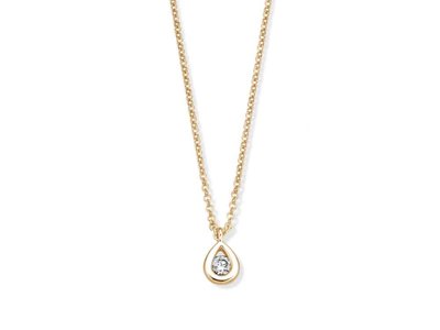 ketting met hanger - BEHEYT | goud 18 kt