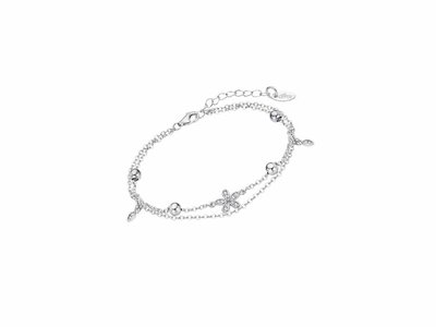 armband - LOTUS | zilver