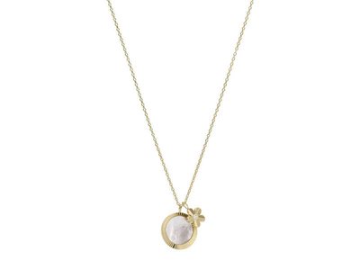 ketting met hanger - Fossil | staal