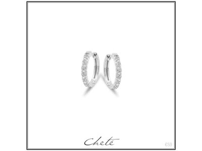 oorbellen - CHETE | zilver