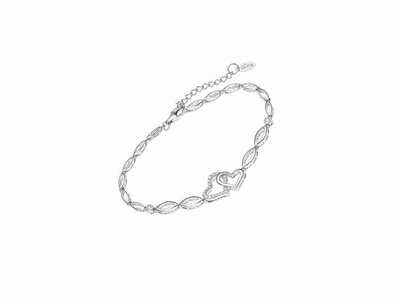 armband - LOTUS | zilver
