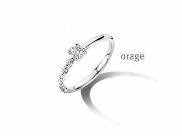 ring - ORAGE | zilver