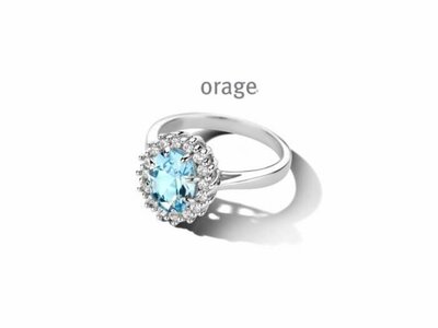 ring - ORAGE | zilver