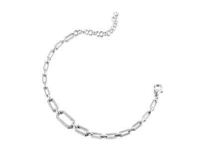 armband - S ROSE | zilver