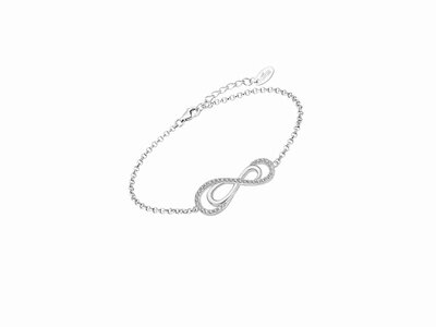 armband - LOTUS | zilver