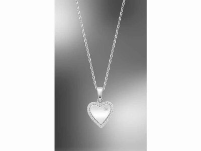 ketting met hanger - LOTUS | zilver
