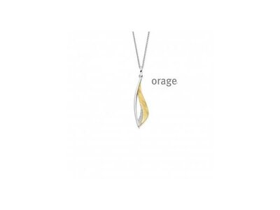 ketting met hanger - ORAGE | zilver