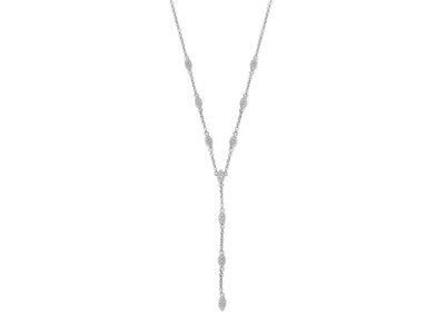 ketting met hanger - S ROSE | zilver