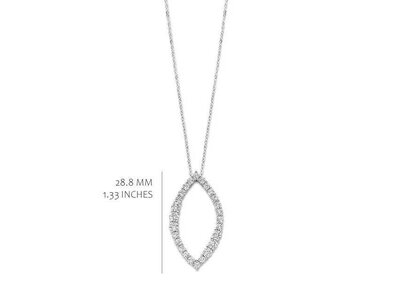 ketting met hanger - S ROSE | zilver