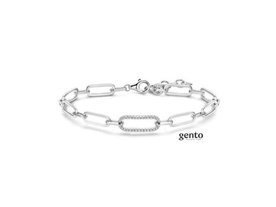 armband - GENTO | zilver