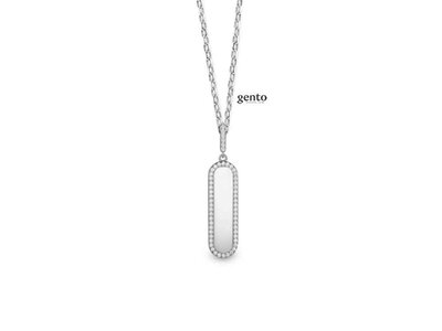 ketting met hanger - GENTO | zilver