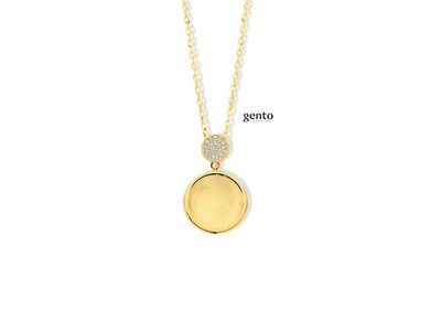 ketting met hanger - GENTO | plaque