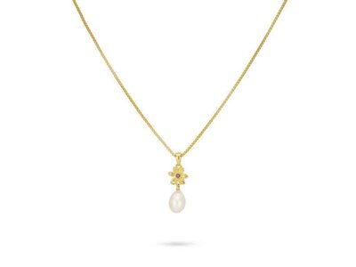 ketting met hanger - 24KAE | plaque