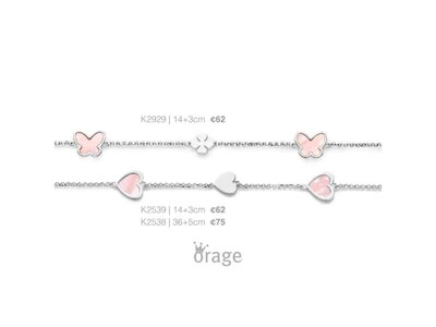armband kids - ORAGE | zilver