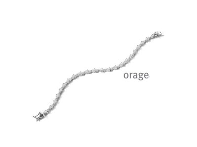 armband - ORAGE | zilver