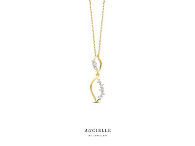 ketting met hanger - AUCIELLE | goud 18 kt
