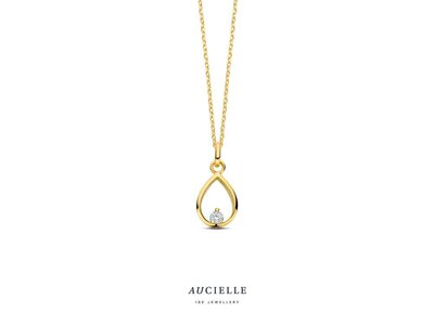 ketting met hanger - AUCIELLE | goud 18 kt