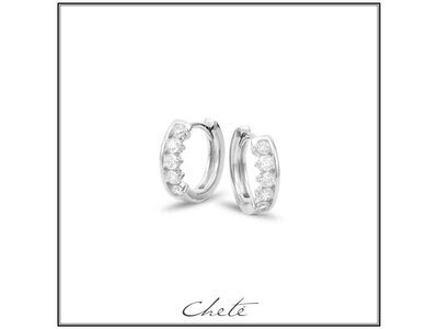 oorbellen - CHETE | zilver