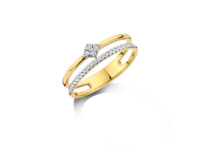 ring - DULCI NEA | goud 18 kt