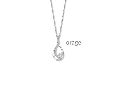 ketting - ORAGE | zilver