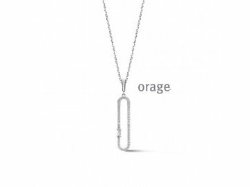 ketting met hanger - ORAGE | zilver