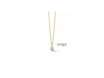 ketting met hanger - ORAGE | plaque