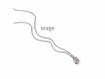 ketting met hanger - ORAGE | zilver