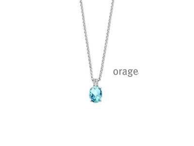 ketting met hanger - ORAGE | zilver