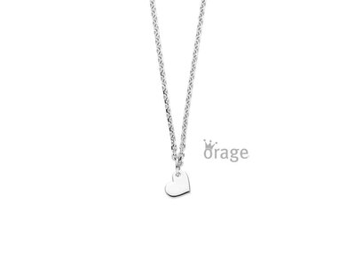 ketting kids - ORAGE | zilver