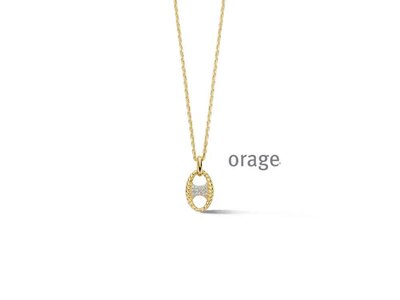 ketting met hanger - ORAGE | plaque