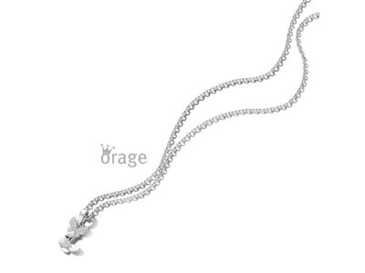 ketting met hanger - ORAGE | zilver