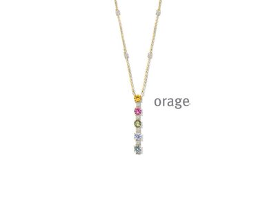 ketting met hanger - ORAGE | plaque