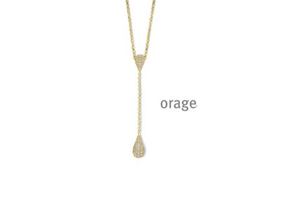 ketting met hanger - ORAGE | plaque