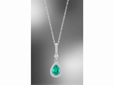 ketting met hanger - LOTUS | zilver