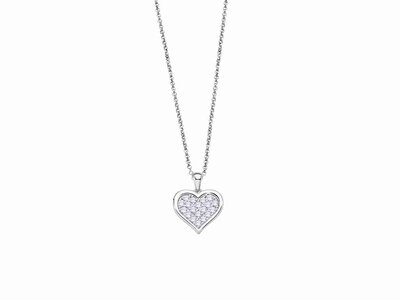 ketting met hanger - LOTUS | zilver