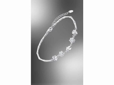 ketting met hanger - LOTUS | zilver
