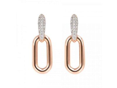 oorbellen - BRONZALLURE | ROSE