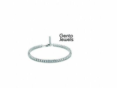 armband - GENTO | zilver