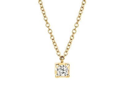 ketting met hanger - goud 18 kt | DAVICE