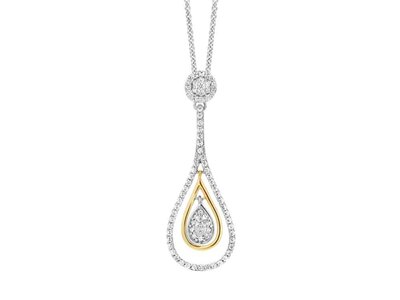 ketting met hanger - goud 18 kt | DAVICE