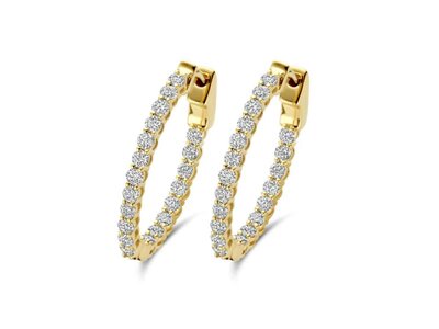 oorbellen - goud 18 kt | DAVICE