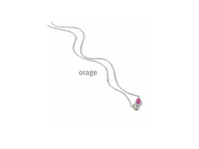 ketting met hanger - ORAGE | zilver
